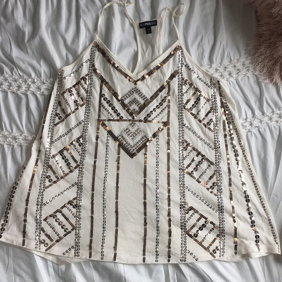 Express Sequin Tank - Picture 2 of 2